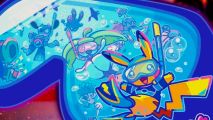 pokemon world championships 2024 artwork with pikachu in a snorkel