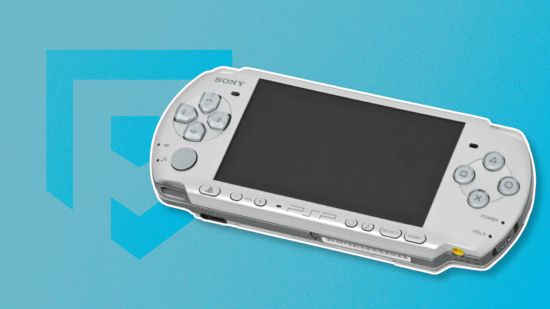 Custom image for PSP3 rumor on a light blue background