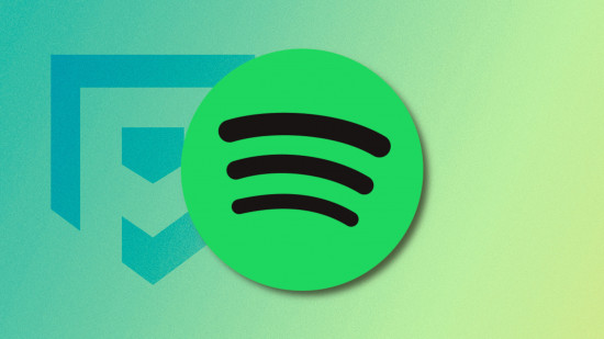 What is Spotify: The green circle Spotify logo drop-shadowed on a light green PT background