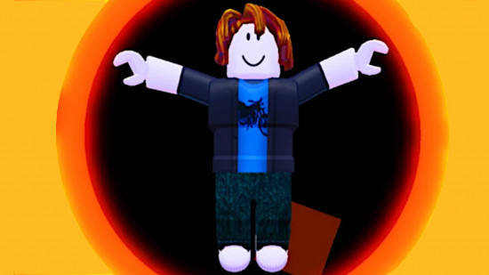 All Aura Craft recipes: An image of a Roblox character crafting an Aura.
