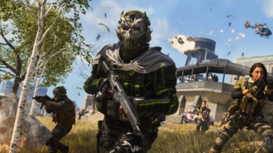 warzone characters in the battle field in call of duty warzone mobile game
