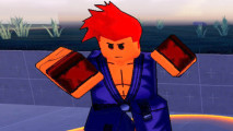 Elemental Duels codes screenshot of an avatar in a fighting pose with his fists