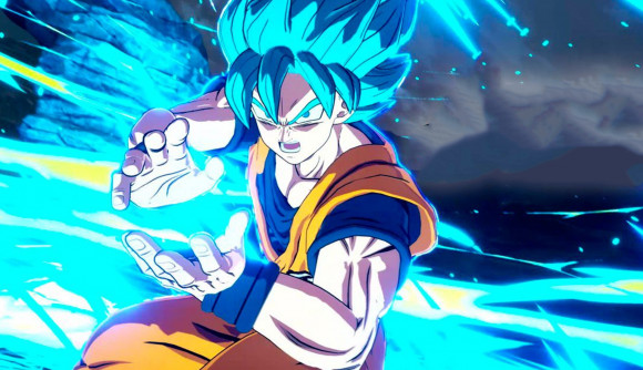 New Dragon Ball Z game: An image of Goku using his powers.