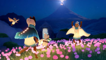 Sky Children of the Light SkyFest 2024: The key art for SkyFest 2024 showing characters partying in a flower field at night