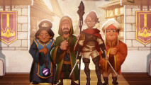 worlds of aria characters prepare to set off on an adventure together