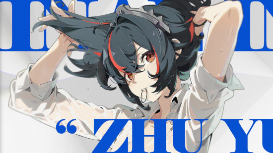 Zenless Zone Zero codes - Zhu Yuan tying up her hair while looking towards you
