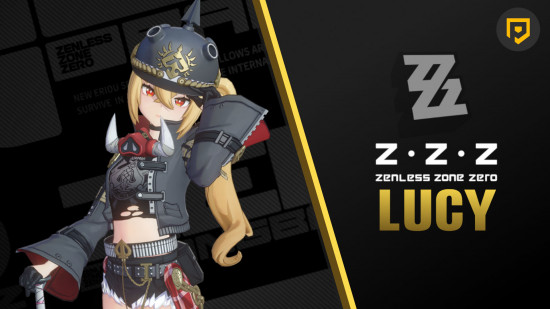 A custom image of Zenless Zone Zero's Lucy tipping her helmet