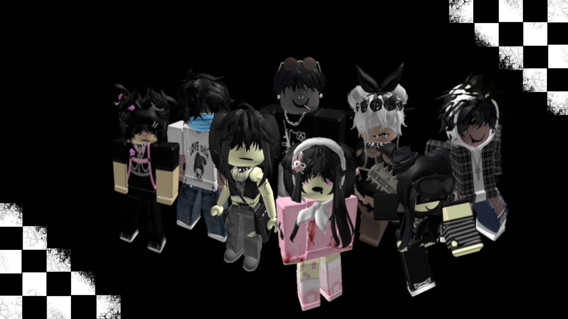 Emo Girl Outfits Emo Roblox Avatar 2020 Bubble Gum Simulator Value Chart