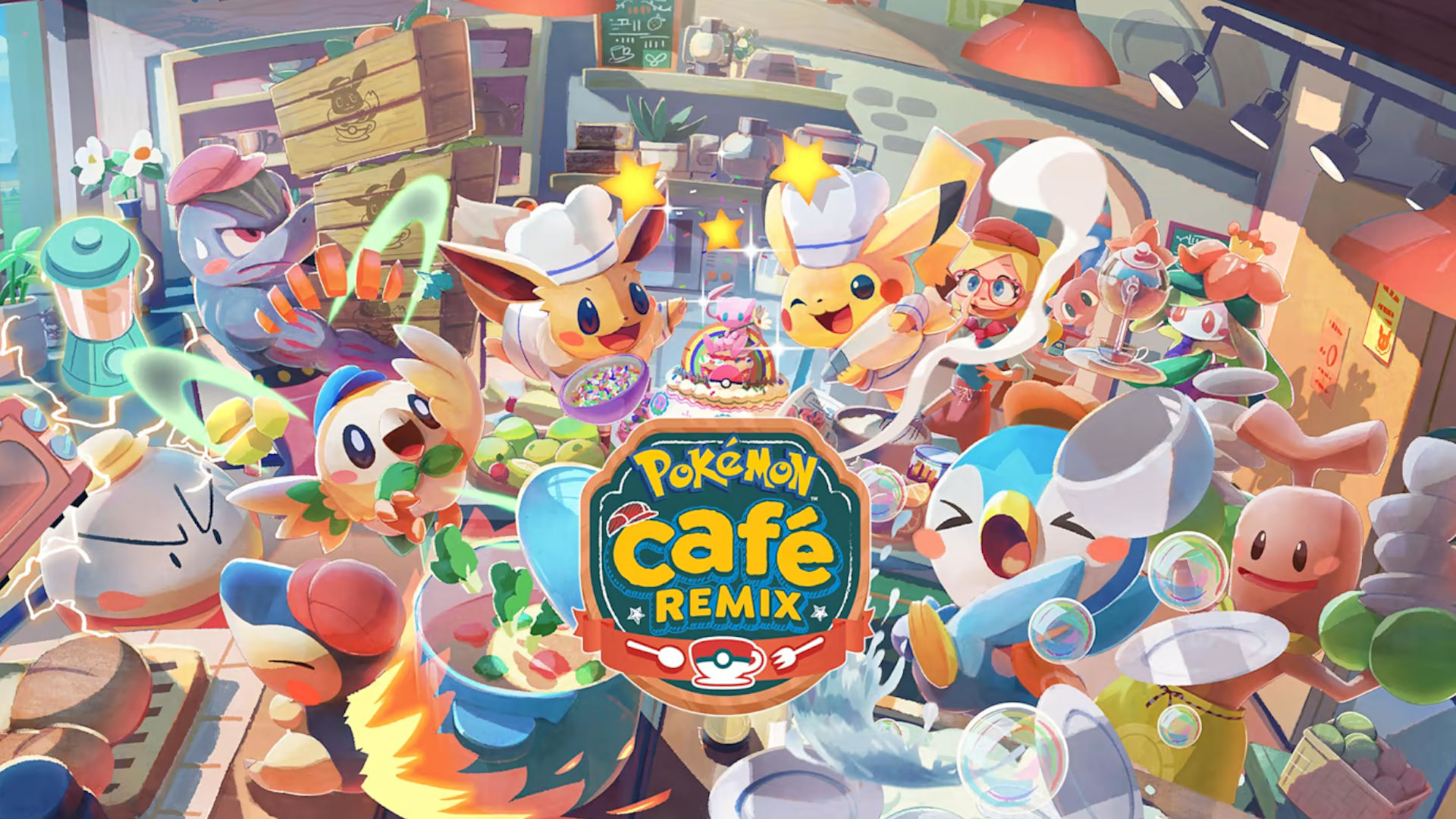 Art Clé Pour Pokemon Cafe Remix