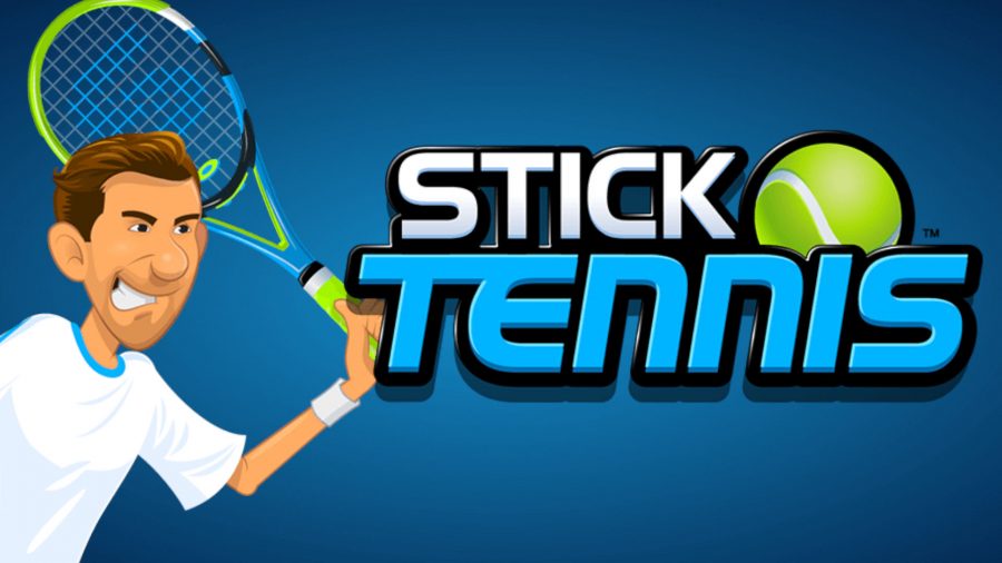 最も人気のあるモバイル テニス ゲームの 1 つであるスティック テニスのカバー 